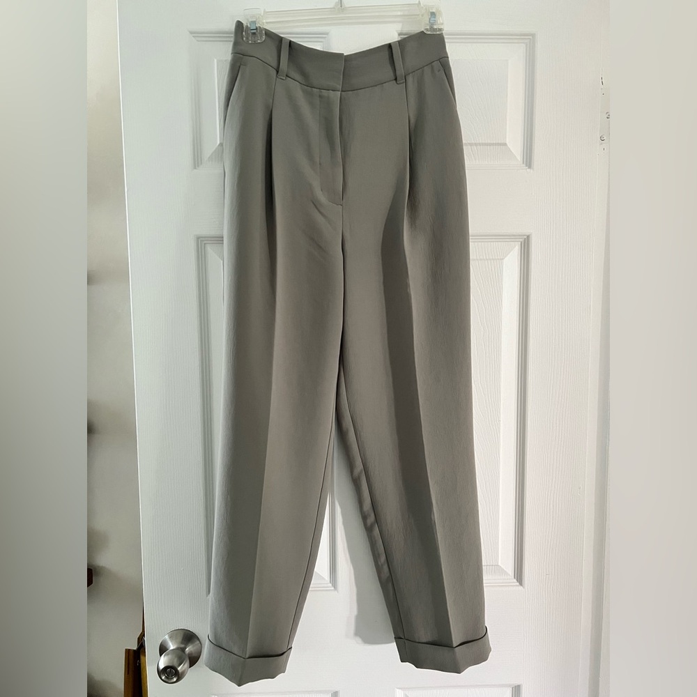 High-Waisted Trousers - image 4